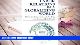 BEST PDF  Labor Relations in a Globalizing World TRIAL EBOOK
