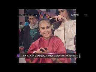Kemoterapi, Ria Irawan Memutuskan untuk Mencukur Rambutnya
