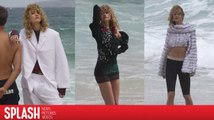 ¡No lleves tu traje de baño! Karlie Kloss tiene una sesión de fotos extraña en Bondi Beach