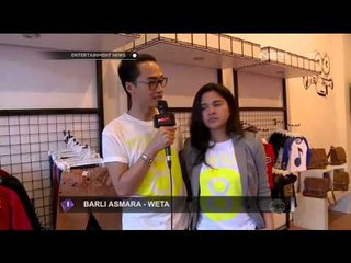 Barli Asmara membuka butik pakaian anak-anak