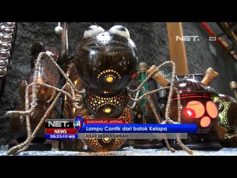 NET24 - Kerajinan dari Limbah Batok Kelapa
