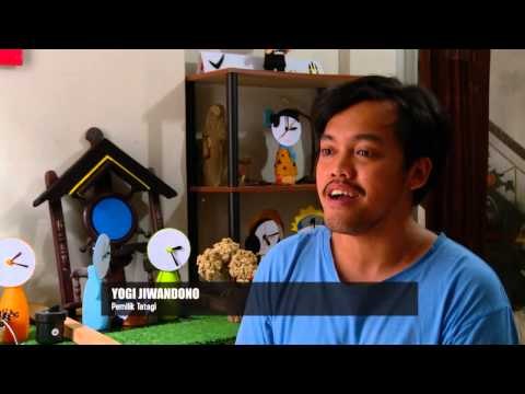 NET5 - Cinta Bumi dengan Tatagi kreasi limbah cakram padat