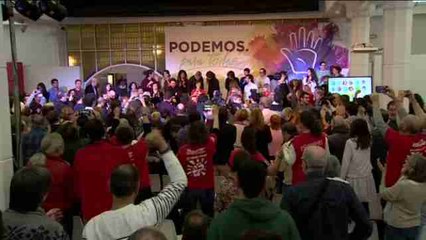 Iglesias, por su equipo y Errejón, por el "tándem"