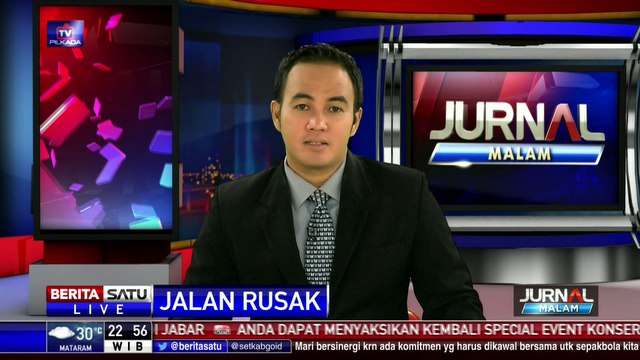 Jalan Sentul Menuju Tol Jagorawi Rusak Parah