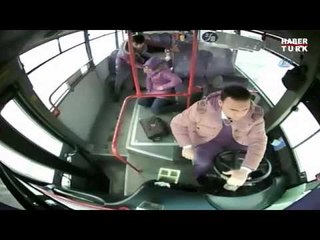 Kahraman otobüs şoförü