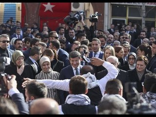 Mardinlilerden Başbakan Davutoğlu'na sevgi seli