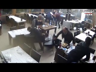 Hortum paniği kamerada