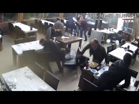Hortum paniği kamerada
