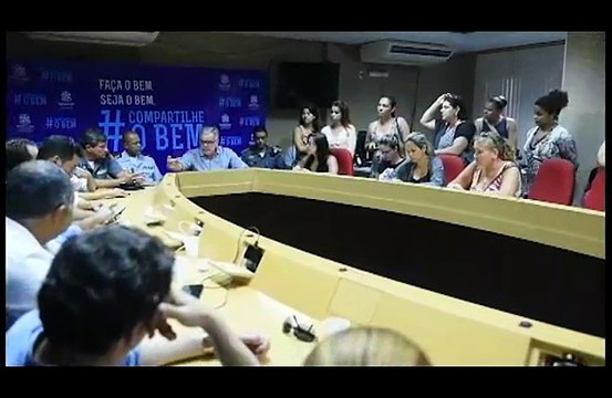 Secretário André Garcia fala sobre manifestações de familiares de PMs