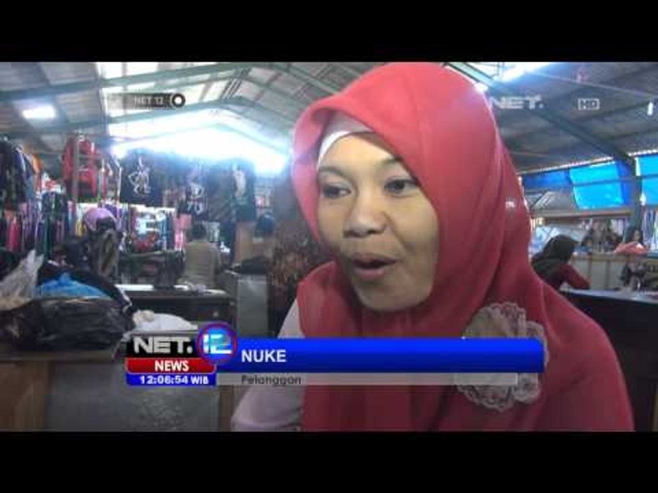 NET12 - Penjahit di Pasar Kediri Laris Manis