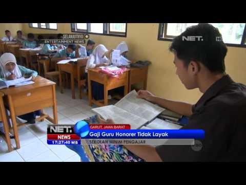 NET17 - SMPN 4 Cisompet Hanya Miliki 30 Guru Honorer yg Harus Mengajar 500 Siswa