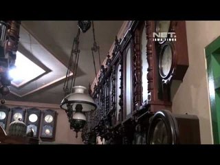 NET JATIM - Kolektor Jam Dinding Kuno di Surabaya