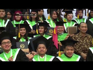 Salshabilla Adriani wisuda kelulusan SMP