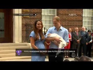 Foto Pangeran George dan Putri Charlotte dirilis
