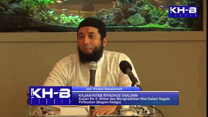 Pentingnya Niat dan Jihad. Ustadz DR Khalid Basalamah, MA
