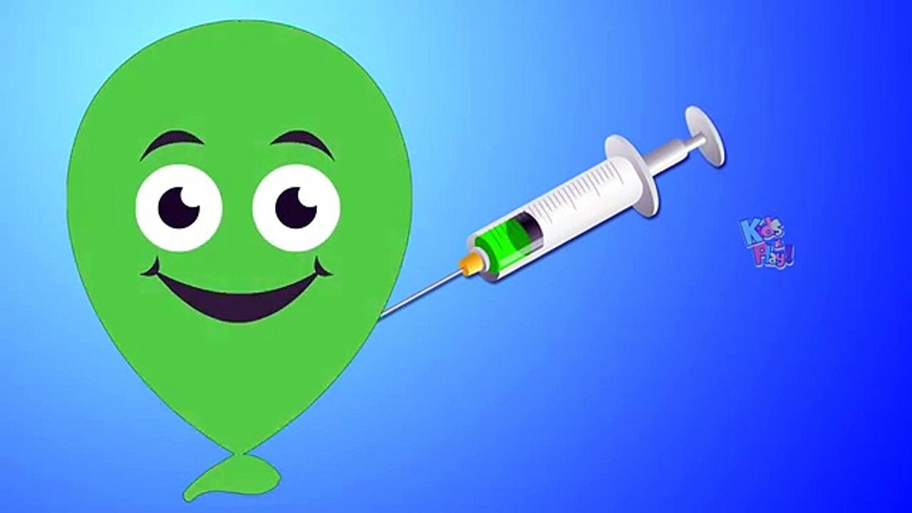 Funny Learn Colors Injection Syringe - Water Balloons Learning Colors for Kids Toddlers #Funny