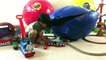 3 GIANT SURPRISE EGGS Thomas and Friends Surprise Toys opening Turbo Flip Go Bubble Ryan ToysReview