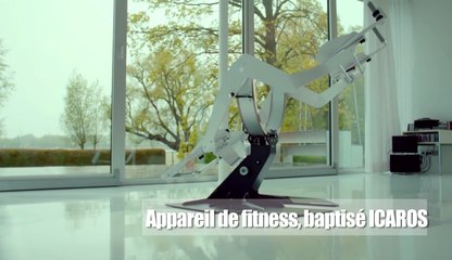 Vu au CES 2017 - Icaros appareil de fitness et de vol virtuel