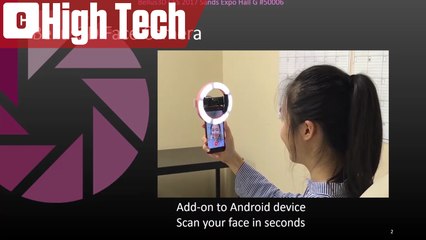 Présentation de la Bellus3D Face Camera au CES 2017