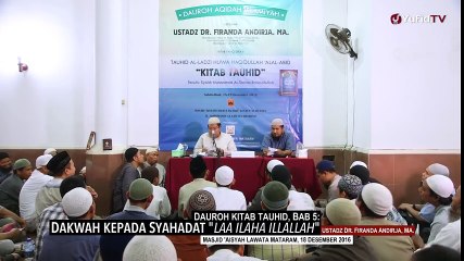 Apakah Allah Punya Wajah dan Tangan  Ustadz DR Firanda Andirja, MA