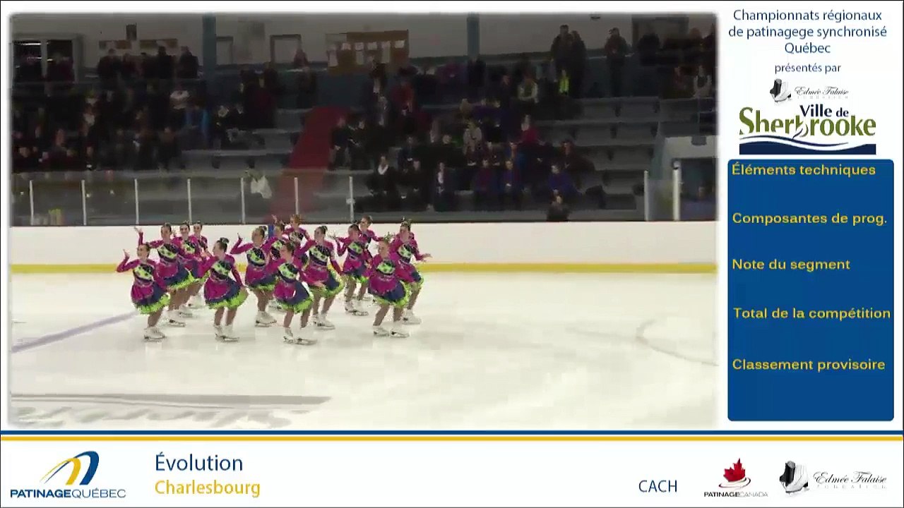 Championnats régionaux de patinage synchronisé...