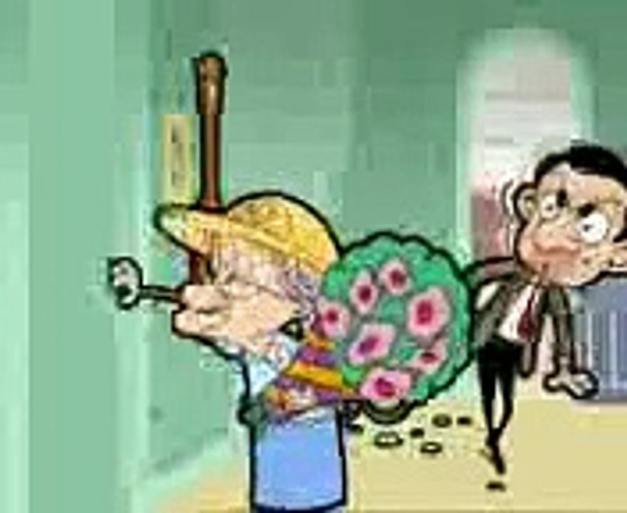 Mr bean cartoon...