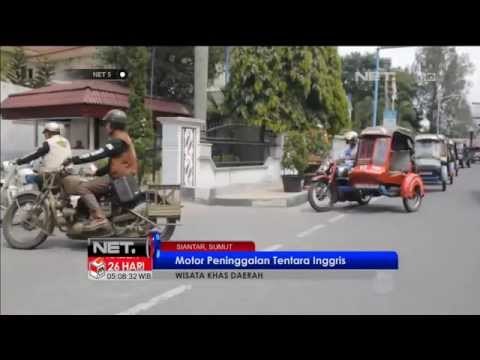 NET5 - Becak Motor Peninggalan Tentara Inggris Khas Daerah Siantar