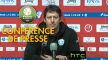 Conférence de presse Stade de Reims - Tours FC (1-1) : Michel DER ZAKARIAN (REIMS) - Fabien MERCADAL (TOURS) - 2016/2017