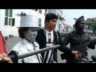 NET12 - Manusia Batu di Kota Tua Jakarta