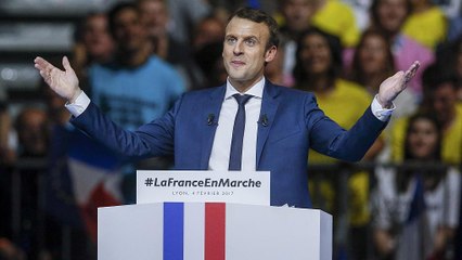 Macron faz campanha em Lyon para as presidenciais francesas