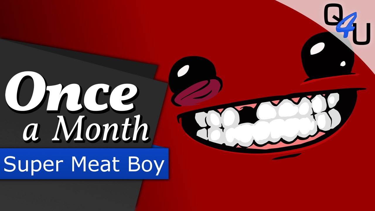 Super Meat Boy - Once a Month Januar 2017 | QSO4YOU Gaming