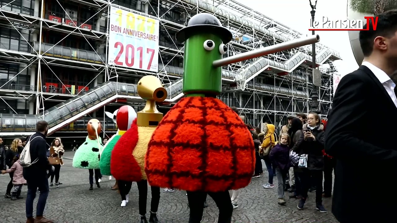 Le Centre Georges Pompidou a soufflé ses 40 bou...