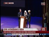 Oya Aydoğan için ilk tören
