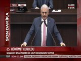 Başbakan Binali Yıldırım ilk defa AK Parti grubuna seslendi
