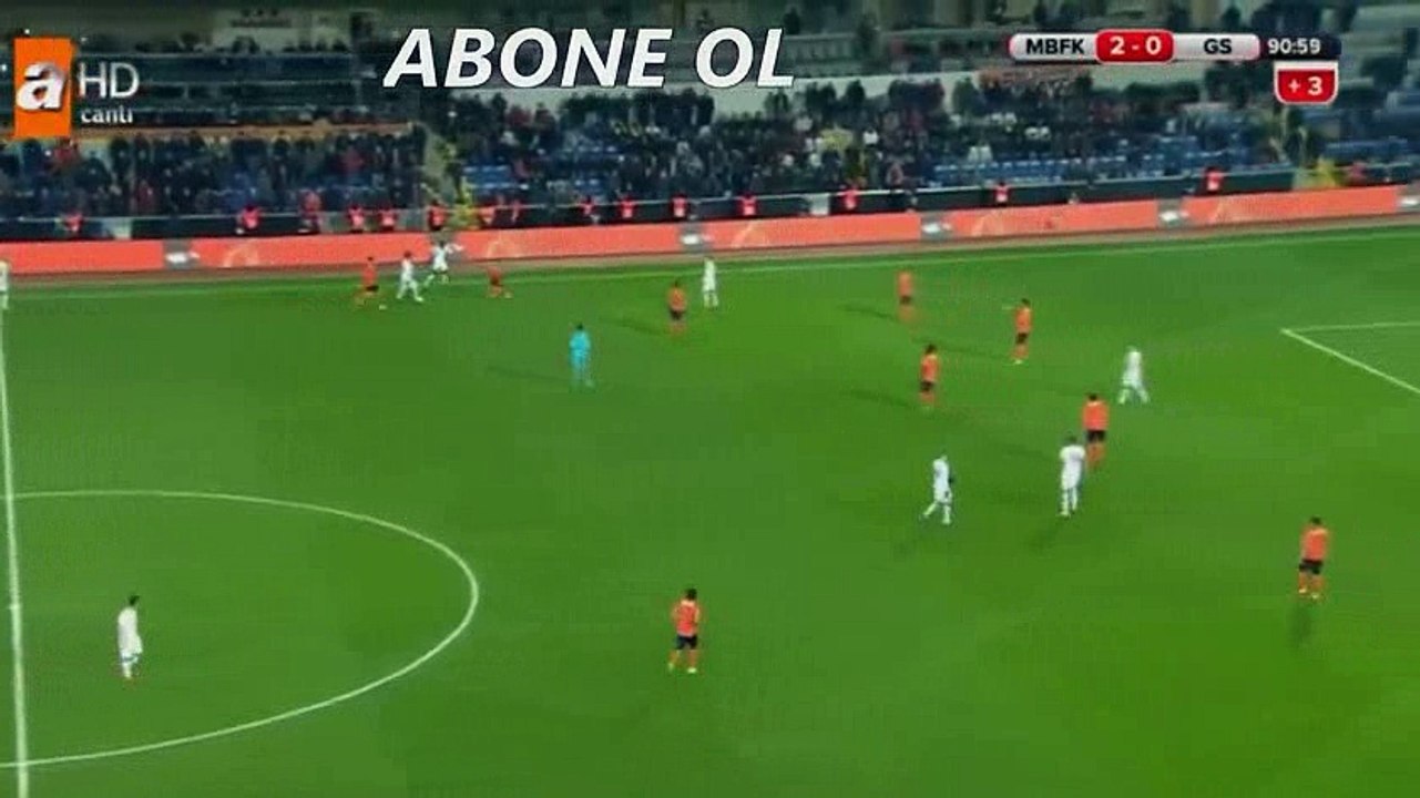 Eren Derdiyok Goal HD - Basaksehir 2-1 Galatasaray 04.02.2017