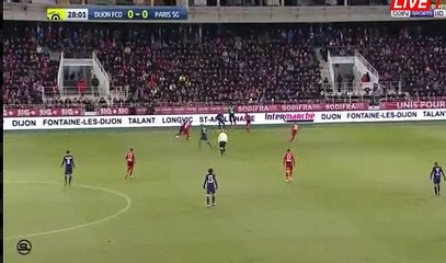 Lucas Goal HD - Dijon 0-1 PSG 04.02.2017