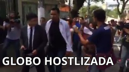 jornalista Cesar Menezes da Globo e hostilizado no velorio de Marisa Leticia