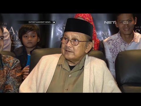 BJ Habibie Antusias Menonton bersama Fedi Nuril
