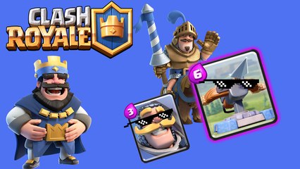 o primeiro video de clash royale: a x-besta turnada