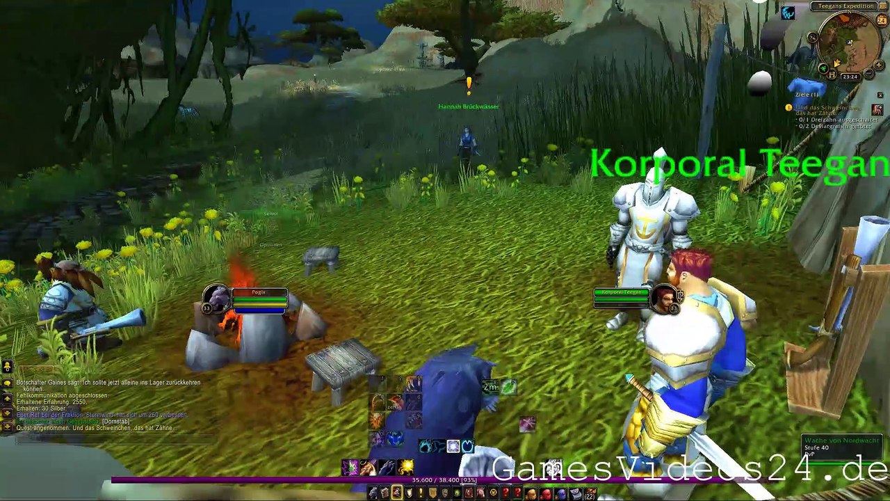 World of Warcraft Quest: Und das Schweinchen, das hat Zähne...