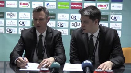 Basketbol - Yeşilgiresun Belediyespor-Trabzonspor Medical Park Maçının Ardından - Giresun