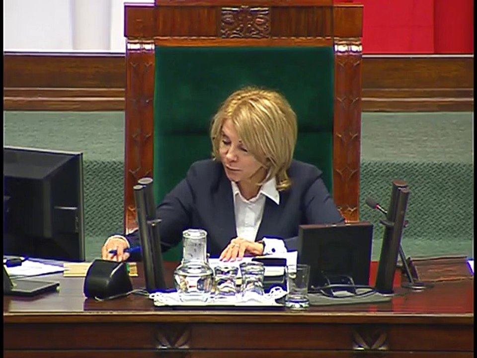 Poseł Małgorzata Zwiercan - Wystąpienie z dnia 26 stycznia 2017 roku.