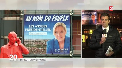 Présidentielle 2017 : à Lyon, Marine Le Pen présente son programme