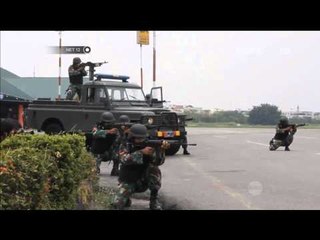 Simulasi penyergapan pesawat asing oleh pertahanan udara nasional - NET12