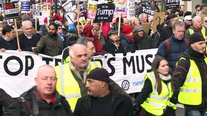 Londres, Paris e Berlim têm protestos contra Trump