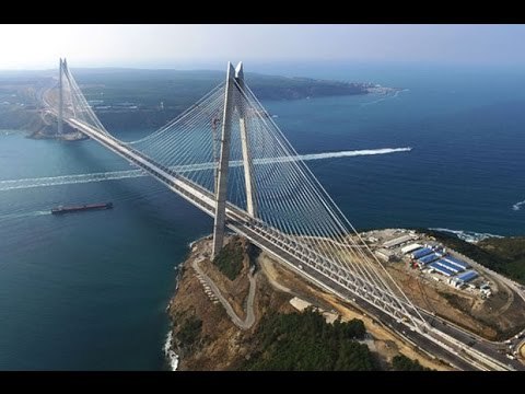 Yavuz Sultan Selim Köprüsü açılıyor (Havadan görüntüler)
