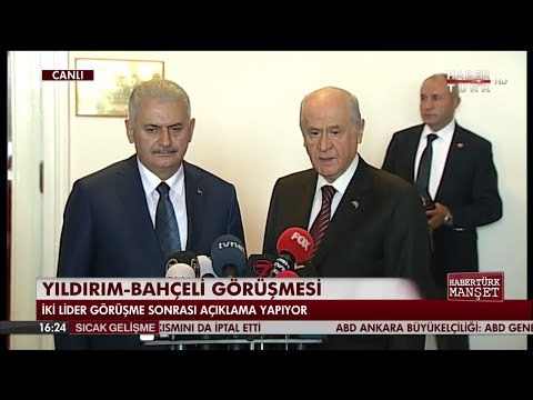 Başbakan Binali Yıldırım ile MHP Genel Başkanı Devlet Bahçeli görüştü Siyaset Videolar