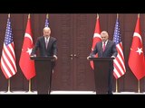 Joe Biden ile  Binali Yıldırım ortak basın açıklaması yaptı