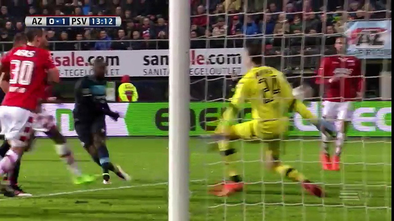 AZ Alkmaar vs PSV 2-4 All Goals & Highlights HD 04.02.2017