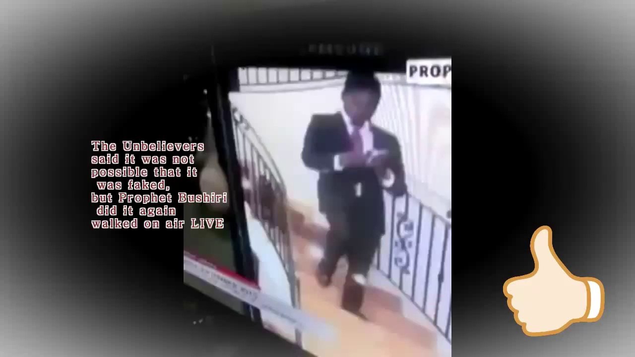 Prophet Shepherd Bushiri Making Doubters Believers walks on air again